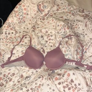 purple push up bra